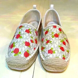 Michael Kors  Lenny Floral Esparilles Flats